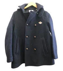DANTON/ダントン/くるみボタン/Pコート/サイズ36/ネイビー/レディース/FB3505のサムネイル