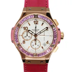HUBLOT【ウブロ】 ビッグ・バン ローズ PG ホワイト/ピンクサファイア文字盤 341.PP.2010.LR.1933　【USED】(LIP-1425)のサムネイル