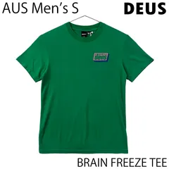 【未使用B／AUSメンズS】DEUS BRAIN FREEZE TEE ジェリービーングリーンのサムネイル