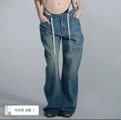 SCULPTOR レース装飾付き ブーツカットデニム - メルカリ