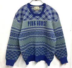 90s ヴィンテージ  PINK HOUSE｜ピンクハウス ジャガードニットのサムネイル