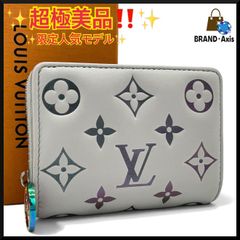 極美品 24年限定✨ルイヴィトン ラムレザー クッサン ルー二つ折り財布