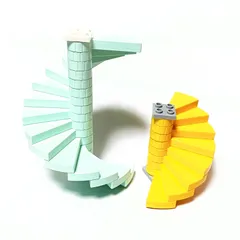 レゴ 正規品 中古 螺旋階段 レゴブロック【管理番号：4208】のサムネイル