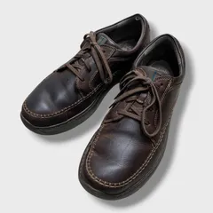 ☆Clarks☆クラークス☆チャートンバイブ☆レザーシューズ☆カジュアルシューズ☆ブラウン☆29cm☆G26Mのサムネイル