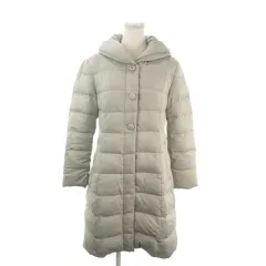 プロポーション ボディドレッシング PROPORTION BODY DRESSING ダウンコート 2 グレー ショールカラー ビジューボタン 長そで /AO1 ■ECB006のサムネイル