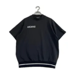 中古 メンズ アルチビオ archivio 半袖シャツ 48(L) グレー モックネック 2024年モデル 裾リブのサムネイル