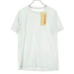 未使用 MARMOT マーモット ワンポイントロゴ 半袖 薄手 Tシャツ L ライトグレー W's climb Skin HS crew レディース 古着のサムネイル