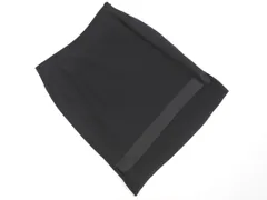 YOKO CHAN ヨーコチャン シルク混 テールカット タイト スカート size38/黒 ■■ レディースのサムネイル