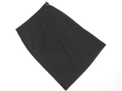49AV JUNKO SHIMADA 49アベニュージュンコシマダ タック 巻き ラップ スカート size40/黒 ■■ レディースのサムネイル