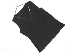 ANAYI アナイ カシュクール タンクトップ size36/黒 ■◆ レディースのサムネイル