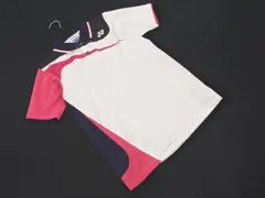 YONEX ヨネックス トレーニングウェア ポロシャツ sizeS/白 ■◆ レディースのサムネイル