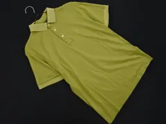 LANVIN ランバン ポロシャツ sizeL/緑 ■◆ メンズのサムネイル