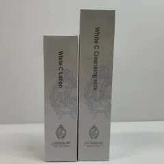 Z0076 LARRABURE ララビュウ ホワイトCローション 150mL／ホワイトCクレンジングミルク 150mL 計2点セット【赤字覚悟】のサムネイル