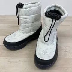 cosby/コスビー スノーブーツ ホワイト/白 雪の結晶柄 Lサイズ(21cm-22cm) CSSNB-48 ウィンターブーツ/防寒靴[OM03376]のサムネイル