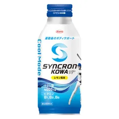 【ケース】【訳あり特別価格・賞味期限2026年10月～】 興和 シンクロンコーワ クールモード レモン風味 400ml (1cs 24本入)のサムネイル