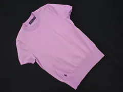 POLO RALPH LAUREN ポロ ラルフローレン ロゴ 刺 半袖 サマー ニット セーター sizeS/ラベンダー ■◆ レディースのサムネイル