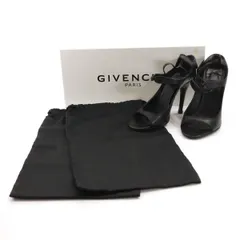 GIVENCHY ジバンシィ イタリア製 ヒール サンダル 36 ブラック 箱付き レディース 古着のサムネイル