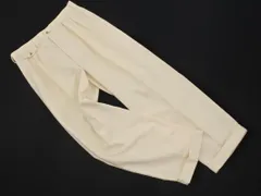 BEAMS ビームス ロールアップ タック パンツ sizeS/アイボリー ■■ メンズのサムネイル