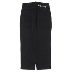 SEQUEL シークエル パンツ ブラック 黒 サイズ:S ワイドテーパード ワーク チノパンツ CHINO PANTS TYPE-XF ボトムス ズボン【メンズ】【中古】 SEQUEL シークエル パンツ ブラック 黒 サイズ:S ワイドテーパード