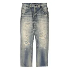 HALB ハルプ パンツ インディゴ サイズ:S クラッシュリペア加工 デニムパンツ ボトムス ジーンズ ジーパン【メンズ】【中古】のサムネイル