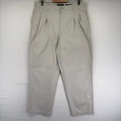 古着 エディー・バウアー Eddie Bauer パンツ チノパン ワンポイントロゴ 2タック ジッパーフライ W34 L32  グレー系 メンズのサムネイル