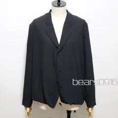 【90年代アーカイブ】トリコ コムデギャルソン シフォンジャケット レディース L 黒 美品 tricot COMME des GARCONS ヴィンテージ アシンメトリー カーディガン 日本製のサムネイル