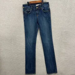NEW YORK DKNY ローライズ ストレッチ デニム ズボン 26インチ D07768のサムネイル