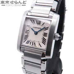 カルティエ CARTIER タンクフランセーズ SM W51008Q3 アイボリー ステンレススチール 腕時計 レディース クォーツ 仕上済 101872019のサムネイル