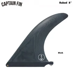 CAPTAIN FIN キャプテンフィン 【  Raked レイク 8" 】 Black 【 SINGLE FIN 】 シングルフィン　フィン　日本正規品のサムネイル