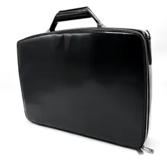 【良品】Bally バリー ビジネスバッグ ハンド レザー 革 A4可 書類 大容量 ブラック 黒 メンズのサムネイル