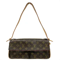 ルイヴィトン LOUIS VUITTON ヴィヴァシテMM ショルダーバッグ モノグラム キャンバス M51164 ブラウン ゴールド金具 DU1013【中古】のサムネイル