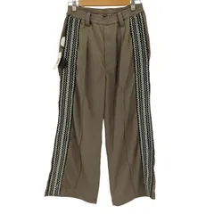 メゾンスペシャル MAISON SPECIAL 26AW Bright Jersey Sideline Wide Track Pants メンズ  1のサムネイル