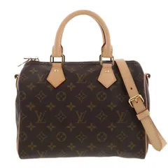 【値下げ】LOUIS VUITTON ルイ・ヴィトン スピーディ バンドリエール 25 ハンドバッグ M46977 レディース モノグラム ブラウン 中古のサムネイル