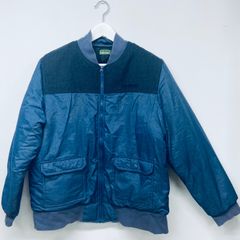 ZIP WORKS キッズ　160cm ジップアップジャンパー　ネイビー