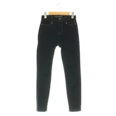 ブルーレーベルクレストブリッジ BLUE LABEL CRESTBRIDGE スキニーデニムパンツ ジーンズ ストレッチ 裾裏チェック 36 ネイビー /MY ■OSのサムネイル