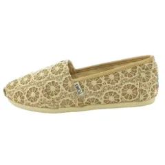 トムス TOMS × ODETTE E ODILE グリッタースリッポンスニーカー US7 24cm ベージュ 白 ホワイト /SS ■OSのサムネイル