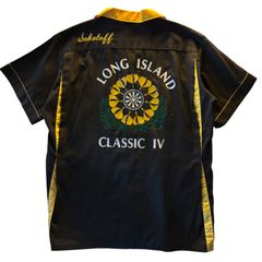 90s HILTON LONG ISLAND CLASSIC ⅠⅤ ボーリングシャツ ヴィンテージ