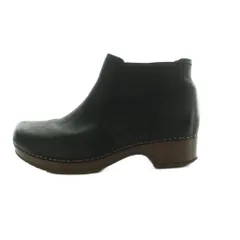 ダンスコ DANSKO ショートブーツ レザー 36 23.0-23.5cm 黒 ブラック 9425107800 /MIのサムネイル