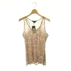 アルマーニエクスチェンジ A/X ARMANI EXCHANGE サイドジップ カモフラ柄 タンクトップ XXS/TTP ピンクベージュ グレージュ /ES ■OSのサムネイル