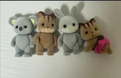 シルバニアファミリー 直立 (リス コアラ ぬいぐるみうさぎ ラム バニー)のサムネイル