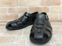【中古】 Paraboot パラブーツ グルカサンダル ブラック 40（25cm～25.5cm） 111440202のサムネイル