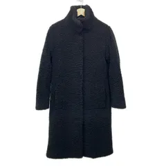 HUGOBOSS(ヒューゴボス) コート サイズIT38 レディース美品  - 黒 長袖/ボア/冬のサムネイル