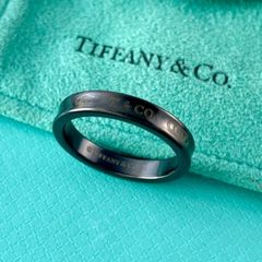 Tiffany & Co. 1837 ナローリング チタンブラック16.5号 - メルカリ