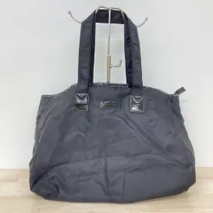 EDIFICE エディフィス トートバッグ/ハンドバッグ ブラック 黒 ロゴプレート メンズ/レディース[OB04087]のサムネイル