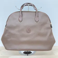 TRUSSARDI/トラサルディ ハンドバッグ ブラウン CRESPO/クレスポ イタリア製 ロゴプレート トートバッグ[OB04101]のサムネイル