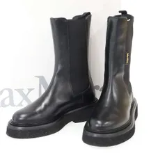MaxMara マックスマーラ ENGLISHBOOT サイドゴアブーツ  ブラック 36.5のサムネイル
