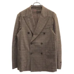 CABaN キャバン 22AW ウールストレッチ ダブルブレストジャケット 59-07-24-07004 ブラウン Mのサムネイル