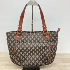 PATRICK COX/パトリックコックス トートバッグ/ハンドバッグ ユリ紋章 総柄 ブラウン系 茶 レディース[OL00478]のサムネイル