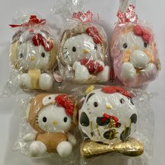 未開封 干支 キティちゃん 5体セット ぬいぐるみ ヤクルト - メルカリ