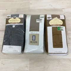 現状品 未使用 まとめて3点セット 福助/FUKUSUKE 高級カシミア混タイツ JM-L ディープグレー 7270-400  カシミヤウールタイツ L[OQ03650]のサムネイル